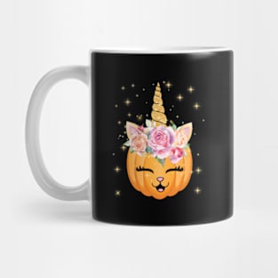 Cat Halloween Unicorn Cat Mug